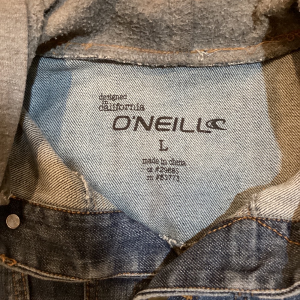Sweatshirt Jean Jacket - Picture 3 of 5